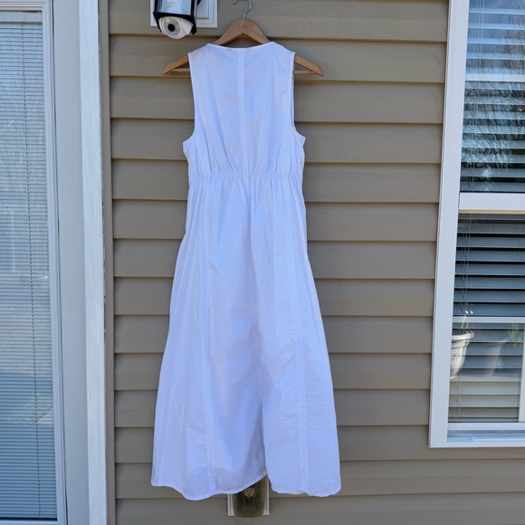 Zara Zip Up V Neck Dress - Picture 8 of 13